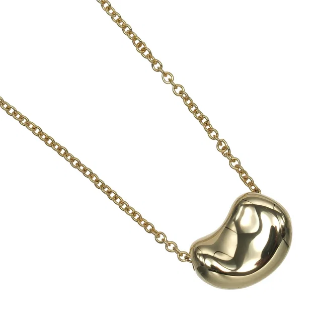 Tiffany & Co. Bean Gold Necklace in Gold from The Reluxe