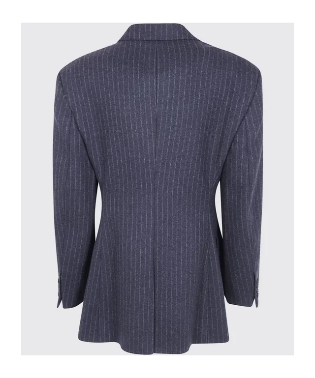 Filippa K pinstripe wool blazer, photo 2 of 4 from SENSER