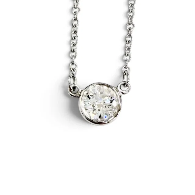 Tiffany & Co. by the Yard Diamond Necklace Platinum from The Reluxe