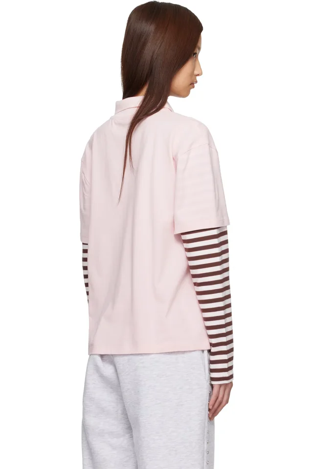 Sandy Liang Pink Dew Polo, photo 3 of 4 from SSENSE