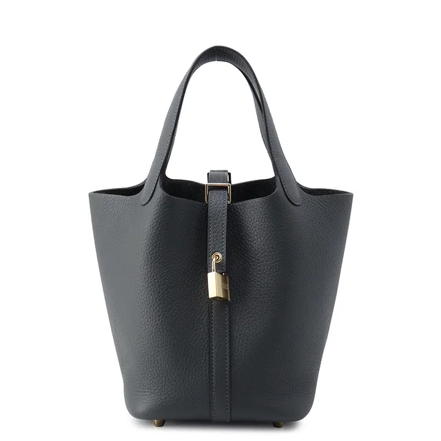 Hermès Picotin Lock Grimist Taurillon Clemence Size PM in Clemence leather from GALLERY RARE