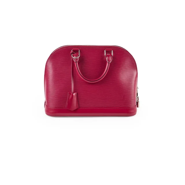 Louis Vuitton Alma PM Epi Fuchsia in Pink from The Purse Affair