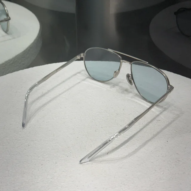 Prada Lens Aviators in Blue from Revivre Luxury Consignment