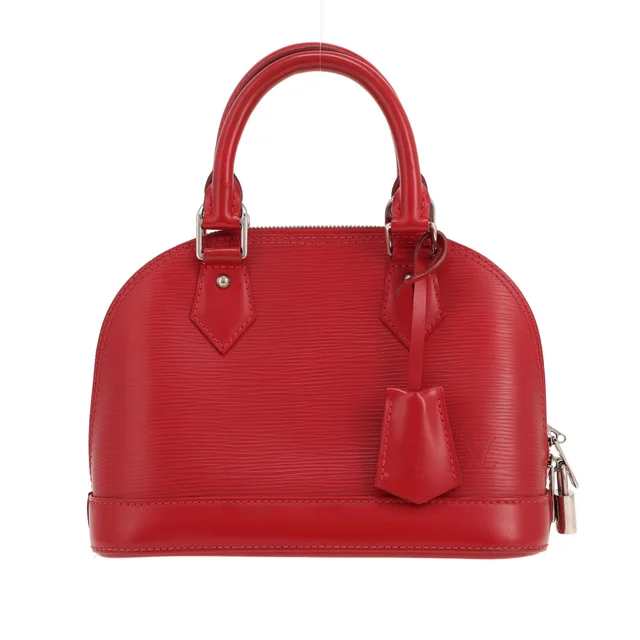Louis Vuitton Alma BB shoulder bag in Red Leather from Collector Square, photo 2 of 5