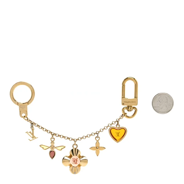 Louis Vuitton Bee Flower Chain Key Charm from FASHIONPHILE, photo 2 of 4