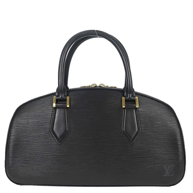 Louis Vuitton Black Epi Jasmin Handbag M52082 in Black Leather from AMORE Vintage Tokyo
