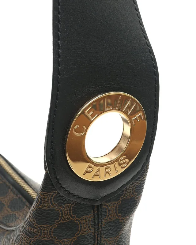 Celine Macadam Hobo Bag in Canvas from A Retro Tale, photo 6 of 10