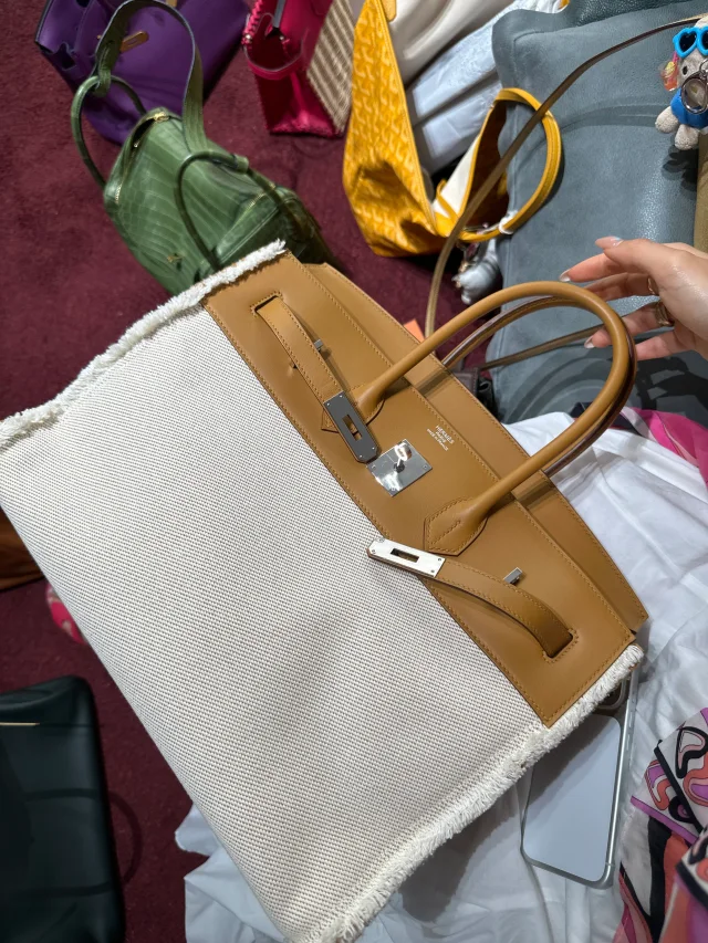 Hermès Birkin 35 Fray Sesame PHW from Luxury Promise, photo 1 of 1