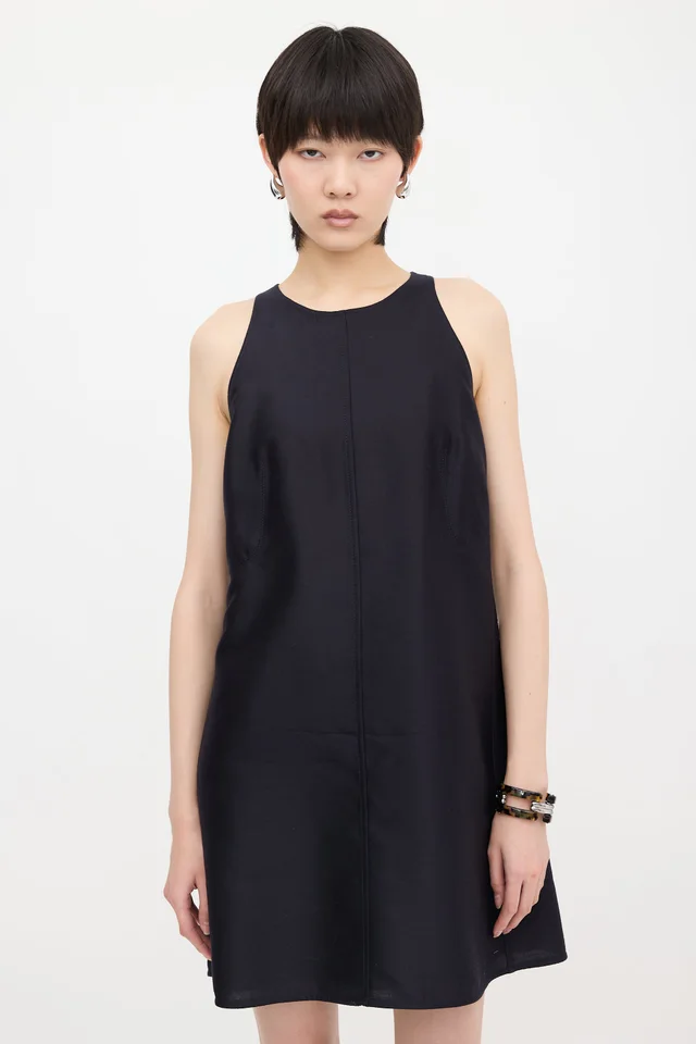Hermès Cashmere Twill Shift Dress in Cashmere from VSP Consignment, photo 2 of 2