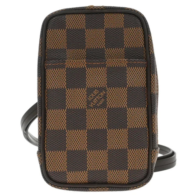 Louis Vuitton 2007 Damier Etui Okapi GM Shoulder Bag Pochette N61737 in Canvas from AMORE Vintage Tokyo