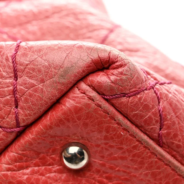 Chanel Glazed Calfskin Large On The Road Tote Pink in Pink Calfskin from FASHIONPHILE, photo 11 of 11