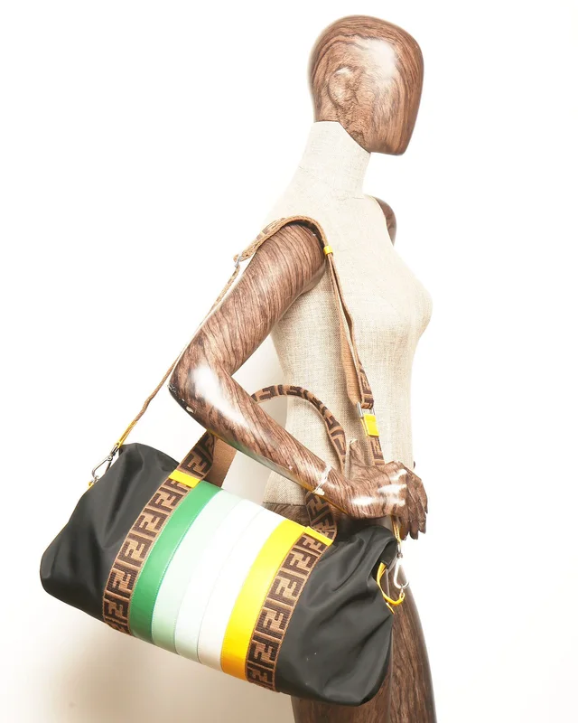 Fendi 2021s Zucca Junior Weekend Bag in Nylon from A Retro Tale, photo 7 of 7