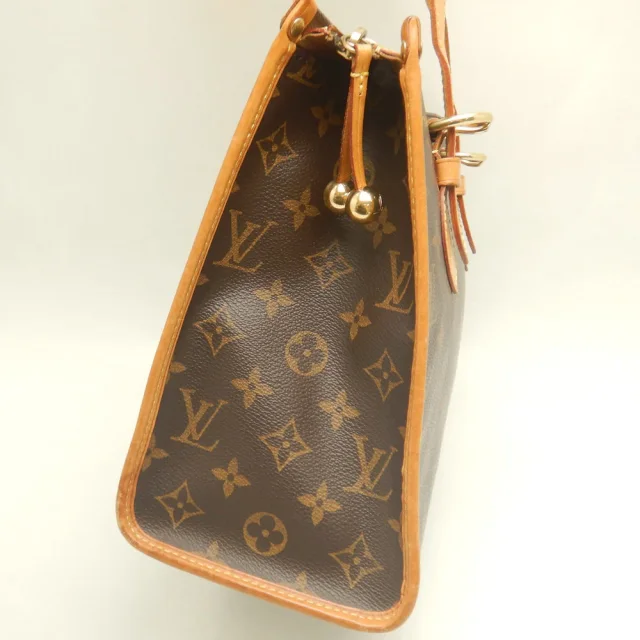 Louis Vuitton Popincourt Monogram Tote Bag in Brown Canvas from LuxUness, photo 13 of 19