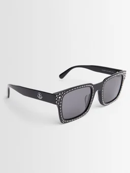 Moncler Genius Square sunglasses with details in 0% Platinum, 0% Crystal, photo 2 of 5 from LUISAVIAROMA