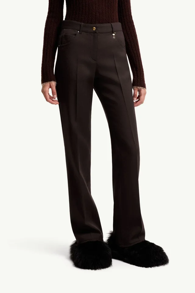Moncler Wool Blend Pants, photo 2 of 6 from SENSER