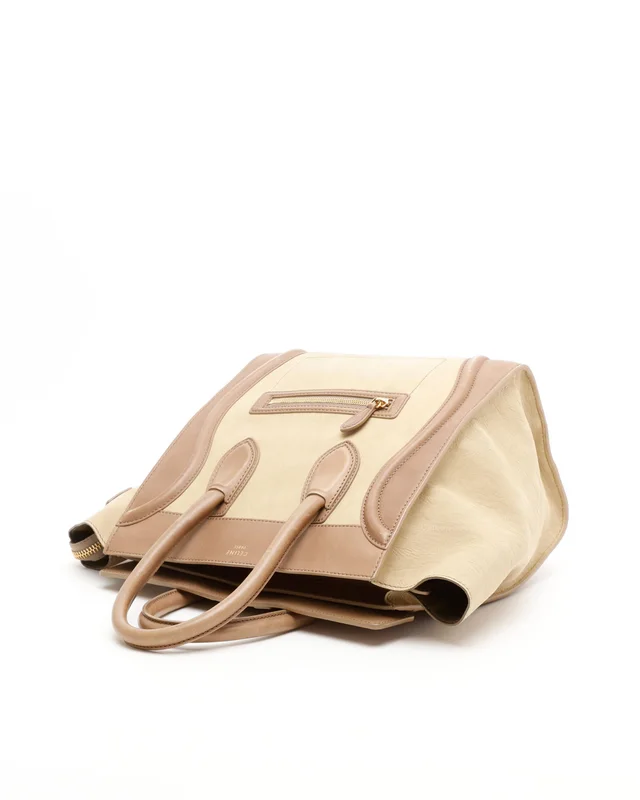 Celine Mini Luggage Bag in Leather from A Retro Tale, photo 5 of 11