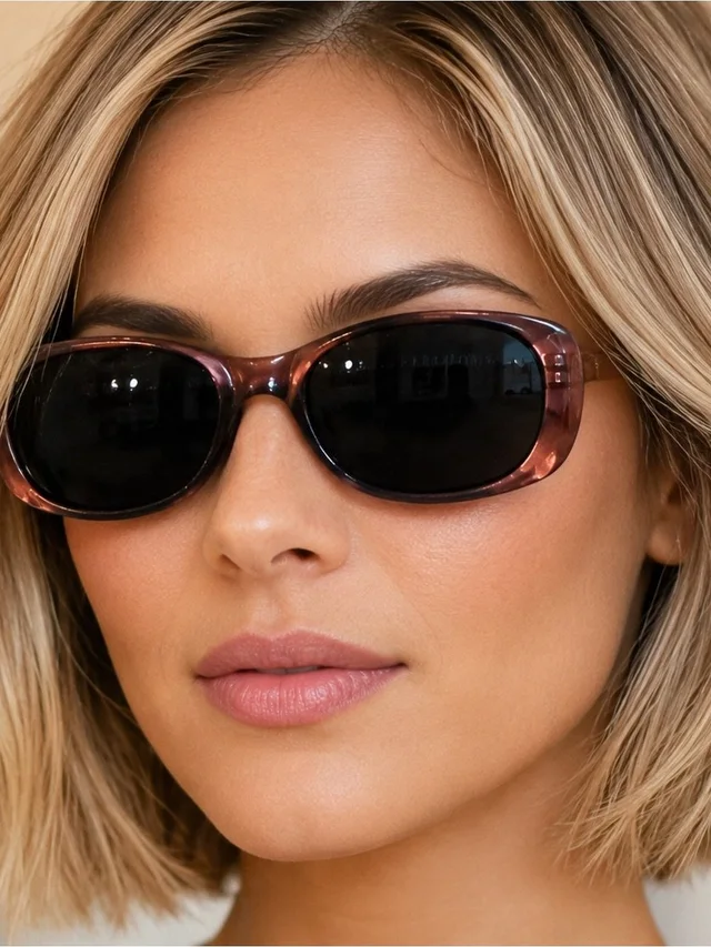 Vintage Gianni Versace Mod. 387 Metallic Pink Sunglasses in black|pink from Poshmark, photo 1 of 1