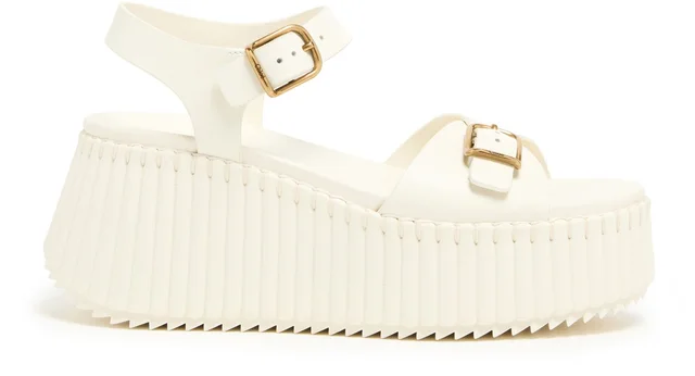 CHLOE Nama sandals in White from 24S (US), photo 1 of 1