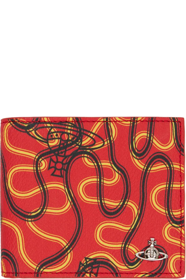 Vivienne Westwood Red Billfold Man Wallet, image 1 of 1 from SSENSE