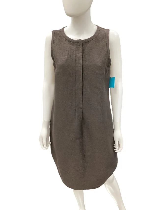 ‘S Maxmara Dress Women’s Sz M Pockets Sleeveless Front Buttons Shift Dress Brown in brown|red from Poshmark