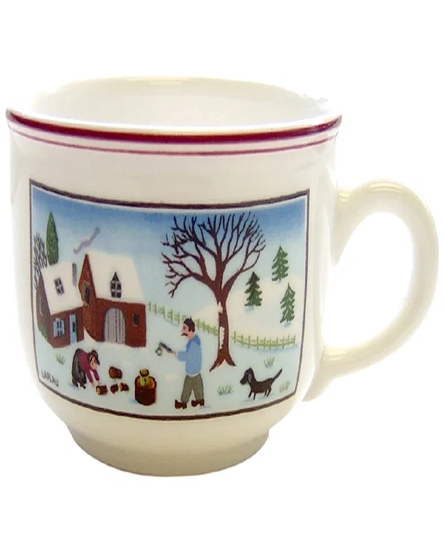Villeroy & Boch Naif Christmas Tea Cup, image 1 of 1 from Rue La La