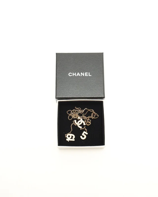 Chanel Coco mark No.19 No.5 Necklace from A Retro Tale, photo 2 of 6