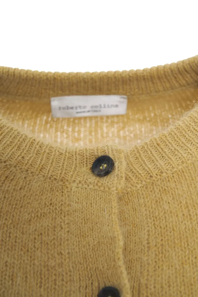 Roberto Collina Buttoned Knitted Cardigan, photo 3 of 6 from SENSER