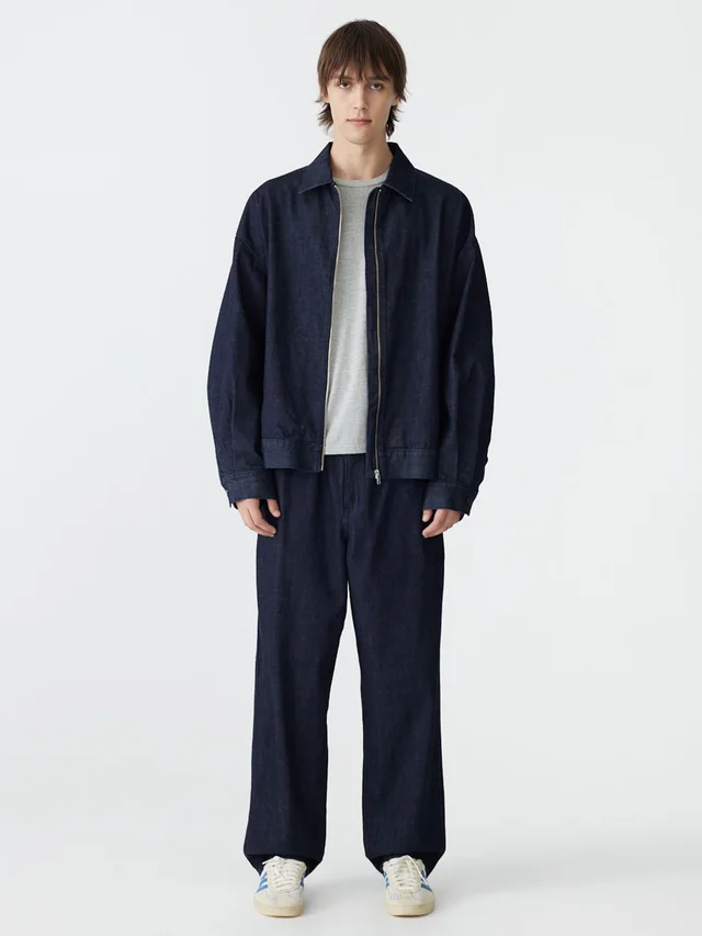 Bassike Denim Zip Up Jacket from bassike, photo 1 of 1