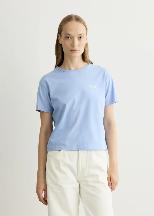 A.P.C. Boxy Petit VPC T-Shirt in Blue from Incu, photo 1 of 1