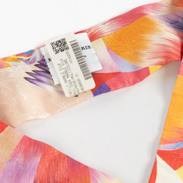 Hermès Set of 2 Limited Edition Marble Twilly in Silk from Labellov, photo 3 of 4