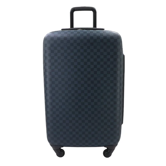 Louis Vuitton Damier Cobalt Zephyr 70 Carrie Bag Blue Silver in Blue Canvas from The Reluxe