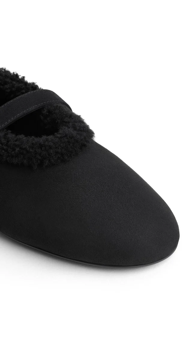 Alaia Round-toed ballet shoes, photo 3 of 3 from SENSER