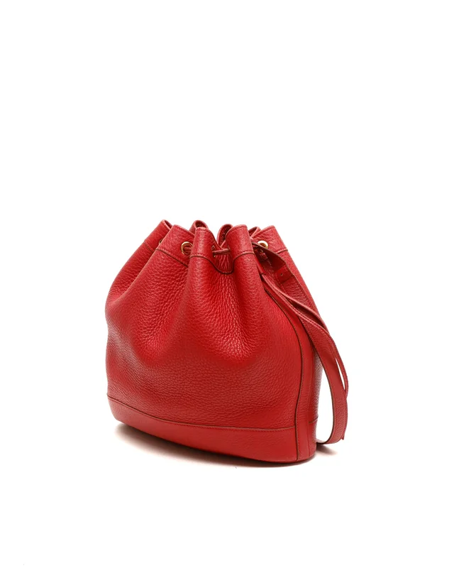 Hermès Taurillon Clemence Market PM Bucket Bag in Clemence leather from A Retro Tale, photo 2 of 8