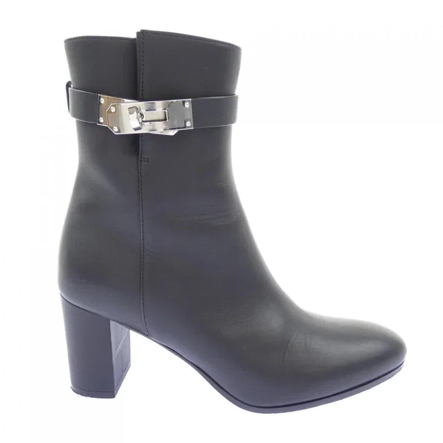 Hermès Saint Germain Kelly Buckle Boots from The Reluxe