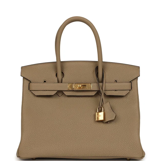 Hermès Birkin 30 Beige Marfa Togo Gold Hardware in Beige Togo leather from Madison Avenue Couture