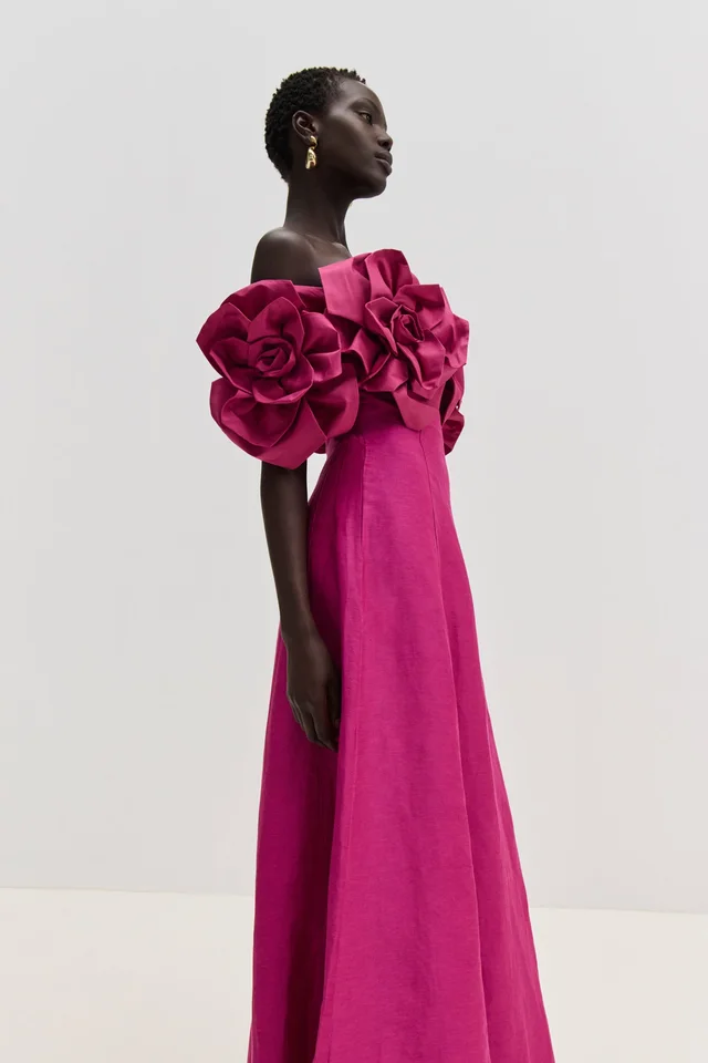 AJE Etta Gown in Pink from Aje, photo 1 of 1
