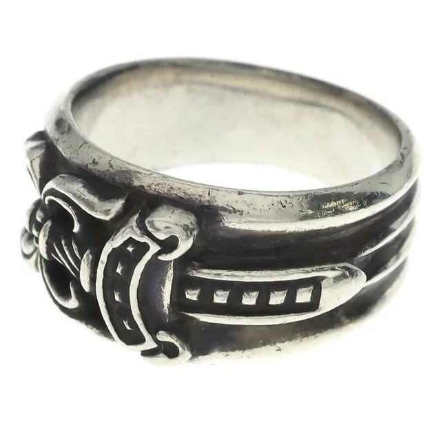 Chrome Hearts Dagger Ring Silver in Silver from The Reluxe