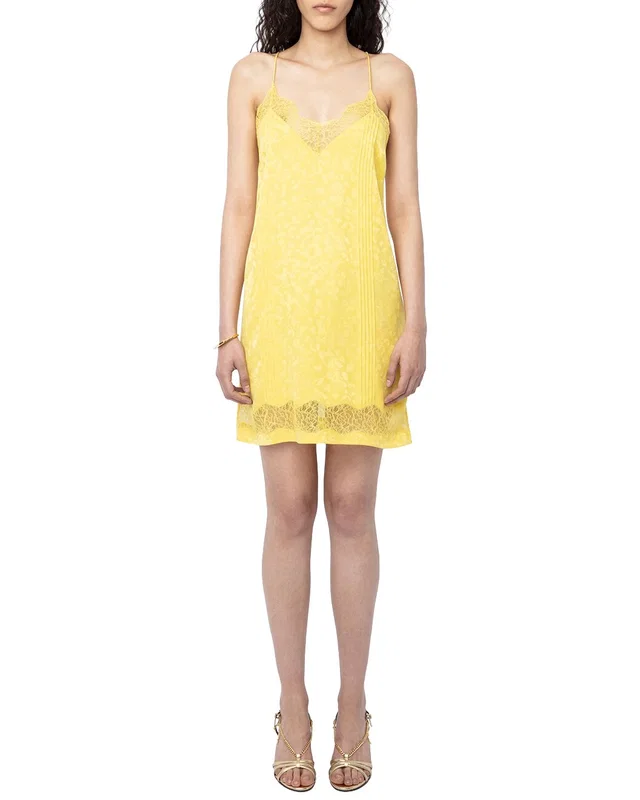 Zadig & Voltaire Crystal Jac Leo Silk Dress, image 1 of 1 from Gilt