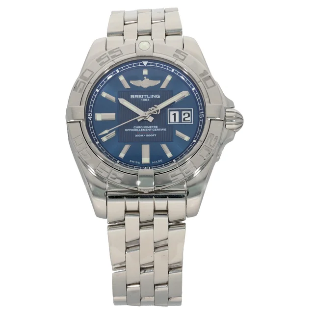 Breitling Galactic A49350 41mm Stainless Steel Watch from H&T