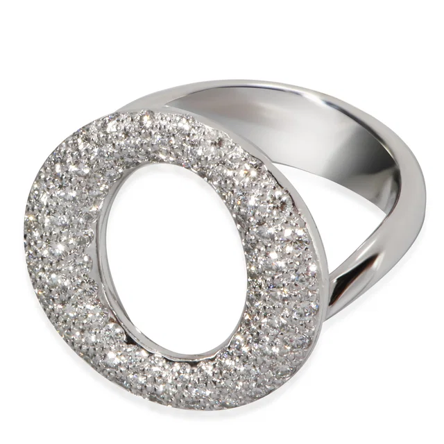 Tiffany & Co. Elsa Peretti Sevillana Diamond Ring 18kt White Gold 0.80 Ctw 18k in White from HEWI