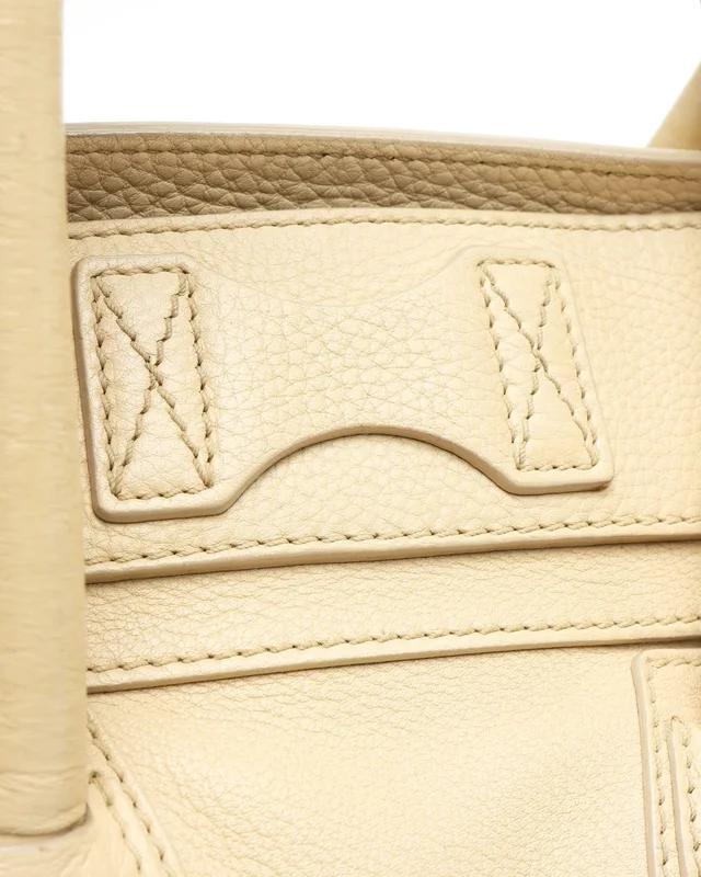 Celine Luggage Mini Bag in Caviar leather from A Retro Tale, photo 7 of 12