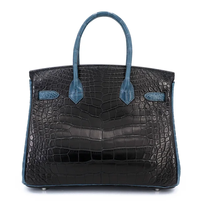 Hermès Birkin 30 Noir (89) Colvert (1P) in Black Crocodile from Ginza Xiaoma, photo 2 of 4