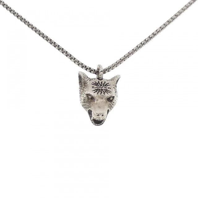 Gucci Wolf Head Necklace from The Reluxe