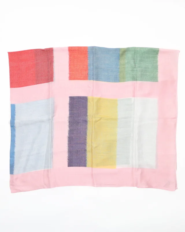 Hermès Cashmere and Silk Stole in Silk from A Retro Tale, photo 2 of 3