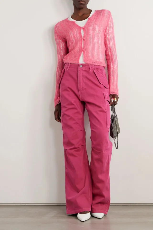 Stella McCartney Open-Knit Alpaca-Blend Cardigan, photo 2 of 4 from THE OUTNET