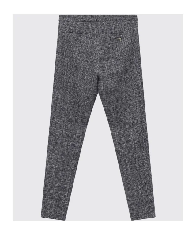 Fabiana Filippi Wool-blend pleated casual trousers, photo 2 of 4 from SENSER