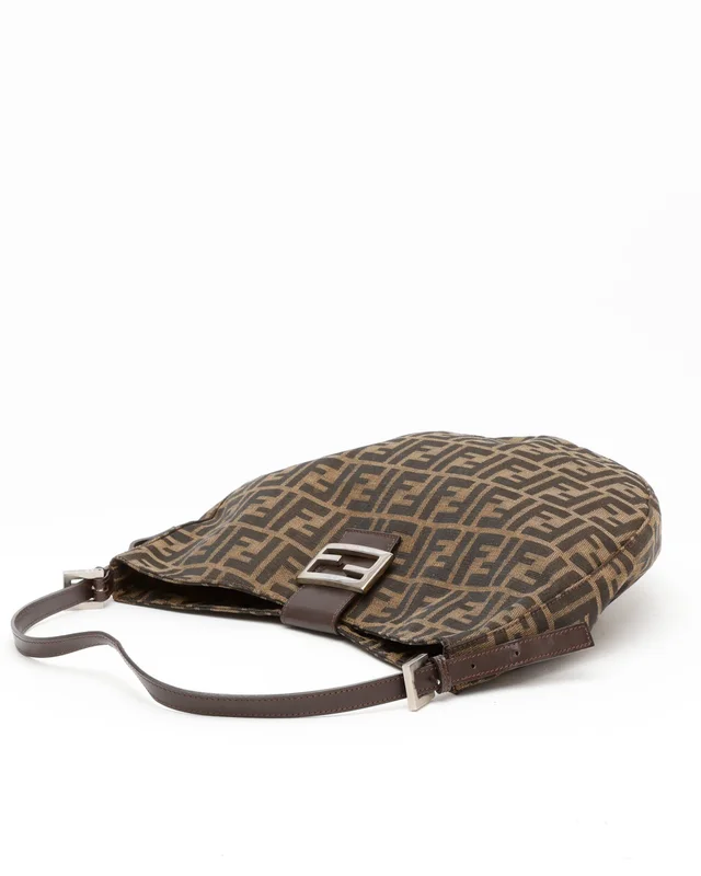 Fendi Zucca Shoulder Bag in Canvas from A Retro Tale, photo 5 of 8