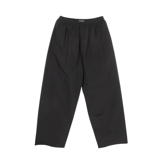 Balenciaga Technical Faille Minimal Tracker Cotton Pants from LuxUness