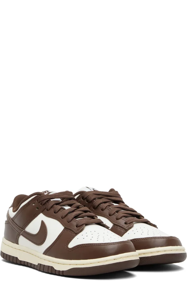 Nike Off-White & Brown Dunk Low Sneakers, photo 4 of 5 from SSENSE