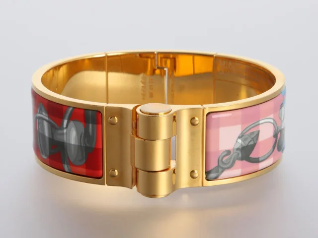 Hermès Wide Mors et Gourmette Charnière Bracelet from Ann's Fabulous Finds, photo 2 of 6